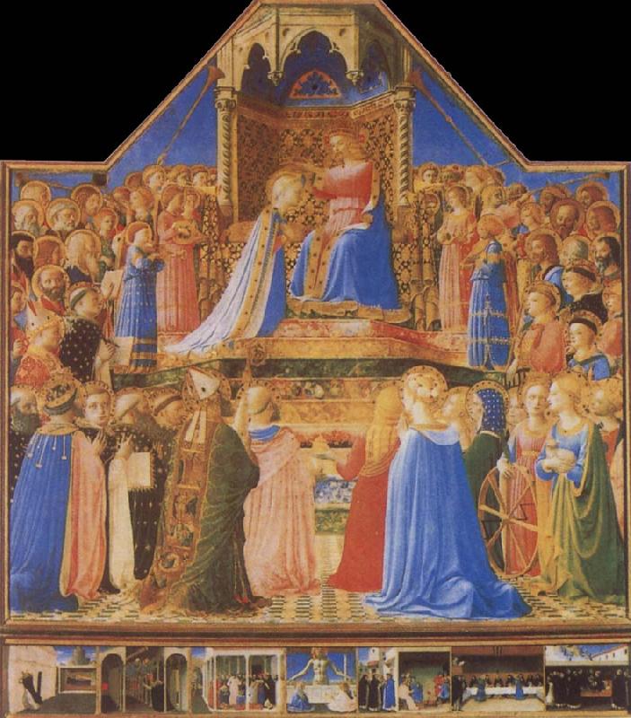 Fra Angelico The Coronation of the Virgin